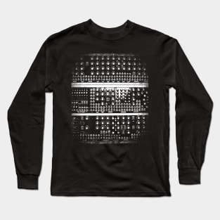 Retro Modular Synthesizer Long Sleeve T-Shirt